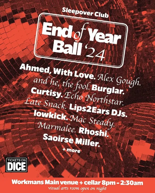 End of Year Ball 2024 poster